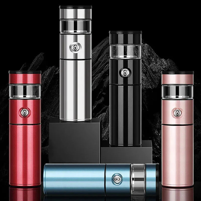 Luxury Steel Vacuum Flask Men And Women Filter Water Cup - Bellarte Enchanté Luxury Steel Vacuum Flask Men And Women Filter Water Cup