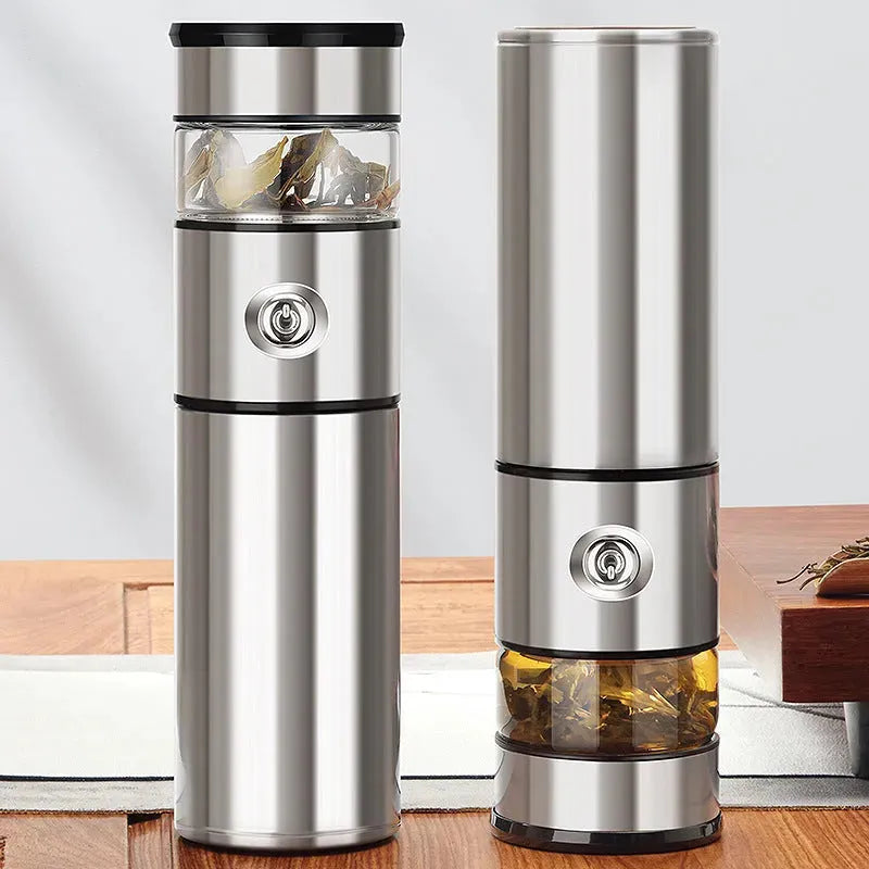 Luxury Steel Vacuum Flask Men And Women Filter Water Cup - Bellarte Enchanté Luxury Steel Vacuum Flask Men And Women Filter Water Cup