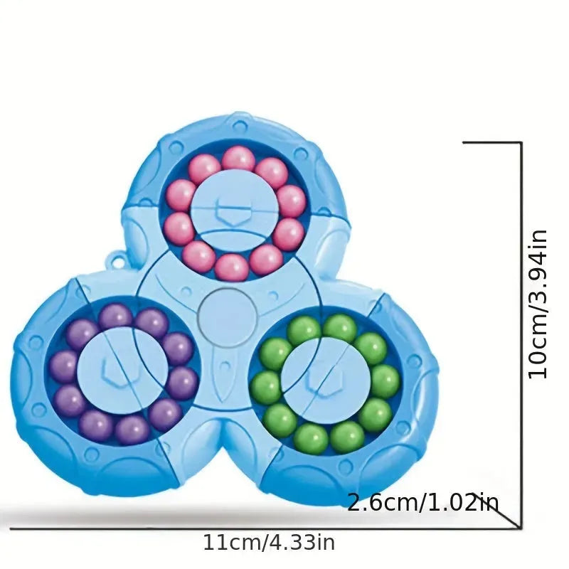 Magic Bean Puzzle Toy, Rotating Magic Bean Cube&Fidget Spinner Toys 2-in-1, Magic Ball Brain Teaser STEM Game, Gift For Kids Boys Girls, Teens And Adult For Birthday Christmas New Year - Bellarte Enchanté Magic Bean Puzzle Toy, Rotating Magic Bean Cube&Fidget Spinner Toys 2-in-1, Magic Ball Brain Teaser STEM Game, Gift For Kids Boys Girls, Teens And Adult For Birthday Christmas New Year