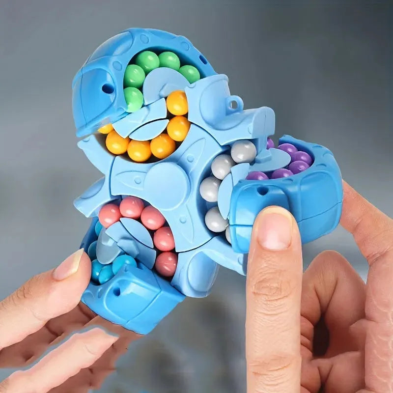 Magic Bean Puzzle Toy, Rotating Magic Bean Cube&Fidget Spinner Toys 2-in-1, Magic Ball Brain Teaser STEM Game, Gift For Kids Boys Girls, Teens And Adult For Birthday Christmas New Year - Bellarte Enchanté Magic Bean Puzzle Toy, Rotating Magic Bean Cube&Fidget Spinner Toys 2-in-1, Magic Ball Brain Teaser STEM Game, Gift For Kids Boys Girls, Teens And Adult For Birthday Christmas New Year
