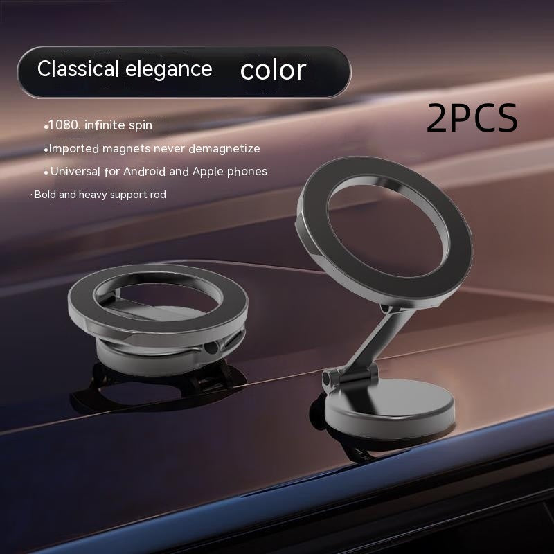 Magnetic Car Phone Mount All-Metal Foldable Phone Holder For Car Strongest Magnet Dashboard Phone Mount For Phone - Bellarte Enchanté Magnetic Car Phone Mount All-Metal Foldable Phone Holder For Car Strongest Magnet Dashboard Phone Mount For Phone