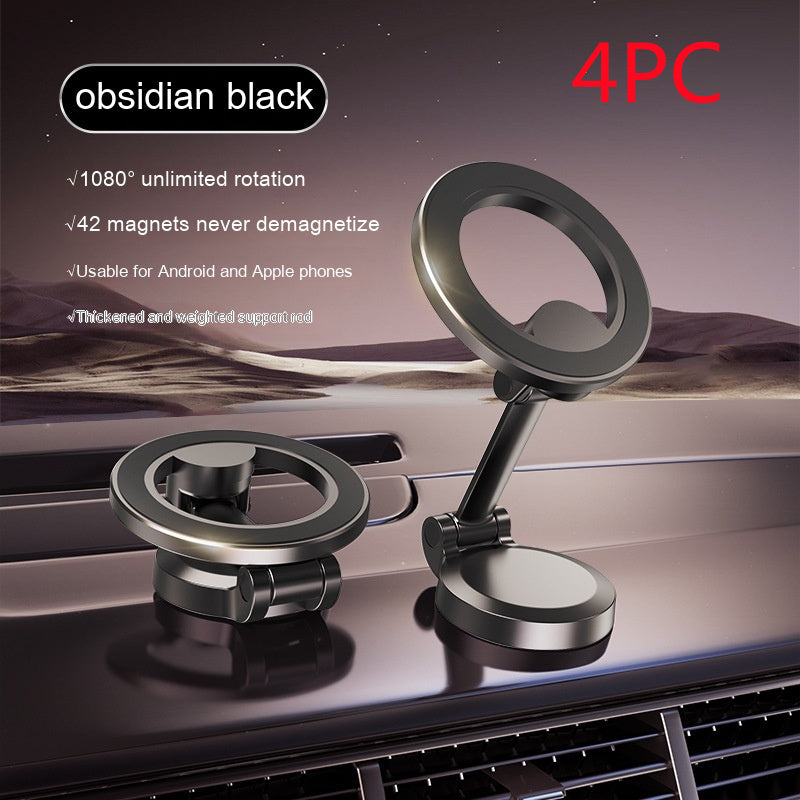 Magnetic Car Phone Mount All-Metal Foldable Phone Holder For Car Strongest Magnet Dashboard Phone Mount For Phone - Bellarte Enchanté Magnetic Car Phone Mount All-Metal Foldable Phone Holder For Car Strongest Magnet Dashboard Phone Mount For Phone
