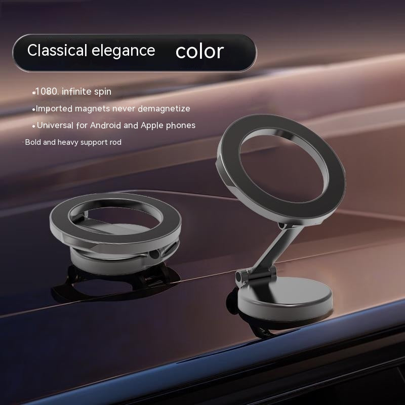 Magnetic Car Phone Mount All-Metal Foldable Phone Holder For Car Strongest Magnet Dashboard Phone Mount For Phone - Bellarte Enchanté Magnetic Car Phone Mount All-Metal Foldable Phone Holder For Car Strongest Magnet Dashboard Phone Mount For Phone