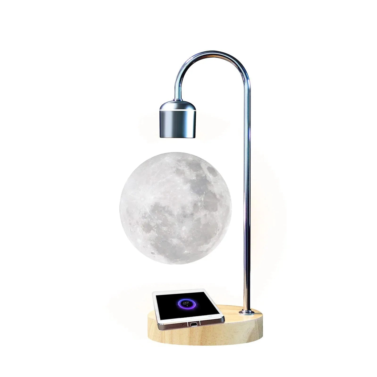 Magnetic Levitation Moon Light 3d Printing Moon Light - Bellarte Enchanté Magnetic Levitation Moon Light 3d Printing Moon Light