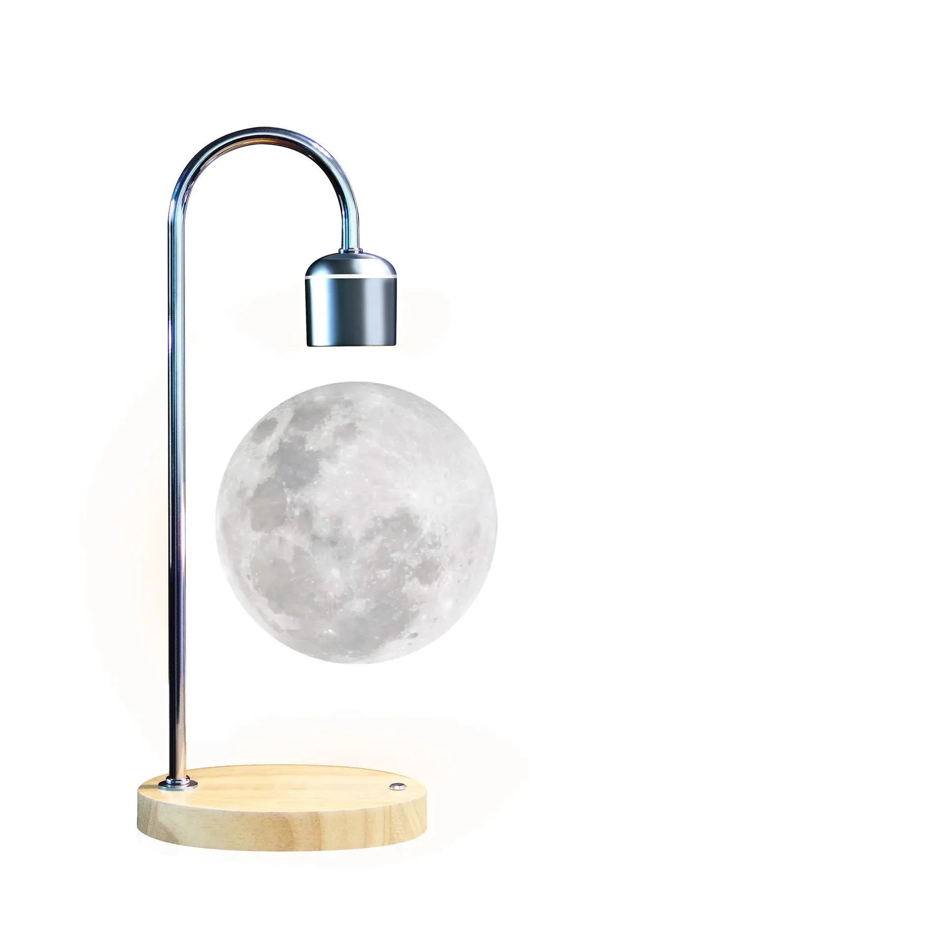 Magnetic Levitation Moon Light 3d Printing Moon Light - Bellarte Enchanté Magnetic Levitation Moon Light 3d Printing Moon Light
