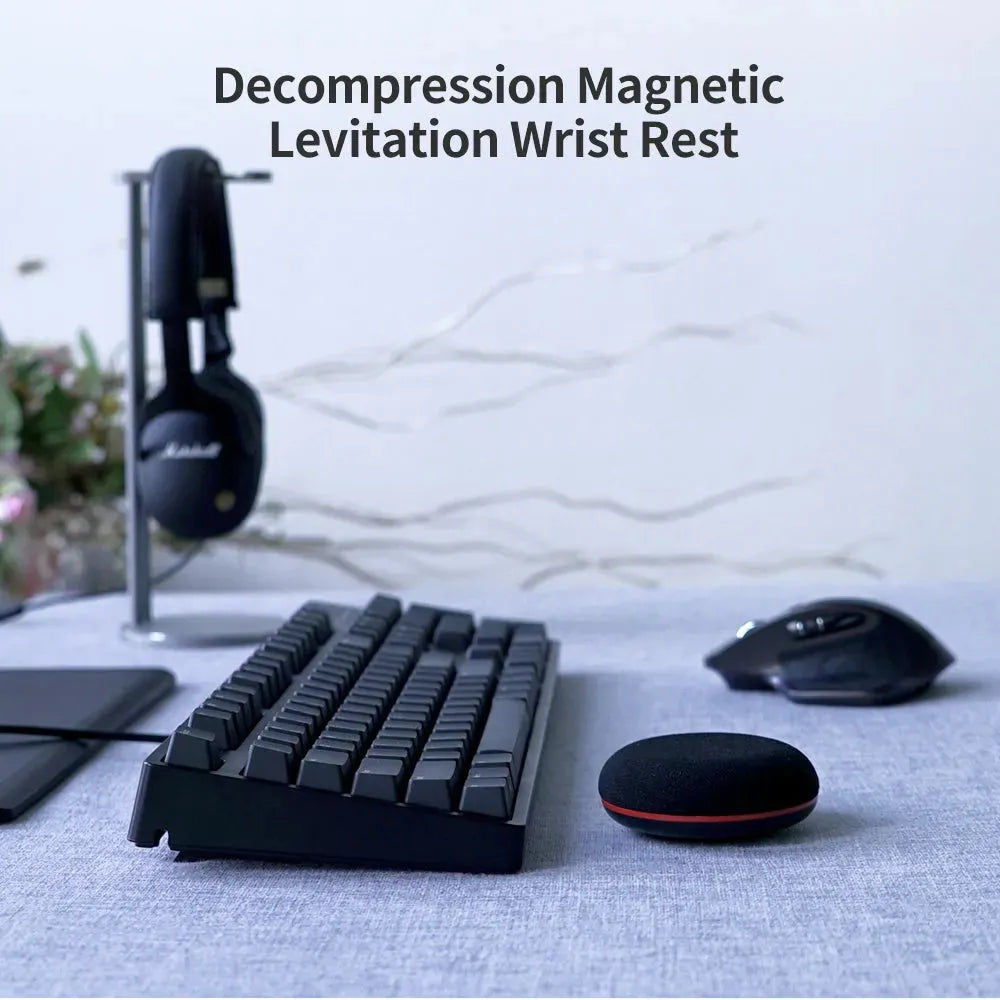 Magnetic Levitation Wrist Rest Suspended Wrist Pad Decompression Wrist Rest Ergonomic Design Memory Foam Wrist Protection Pad - Bellarte Enchanté Magnetic Levitation Wrist Rest Suspended Wrist Pad Decompression Wrist Rest Ergonomic Design Memory Foam Wrist Protection Pad