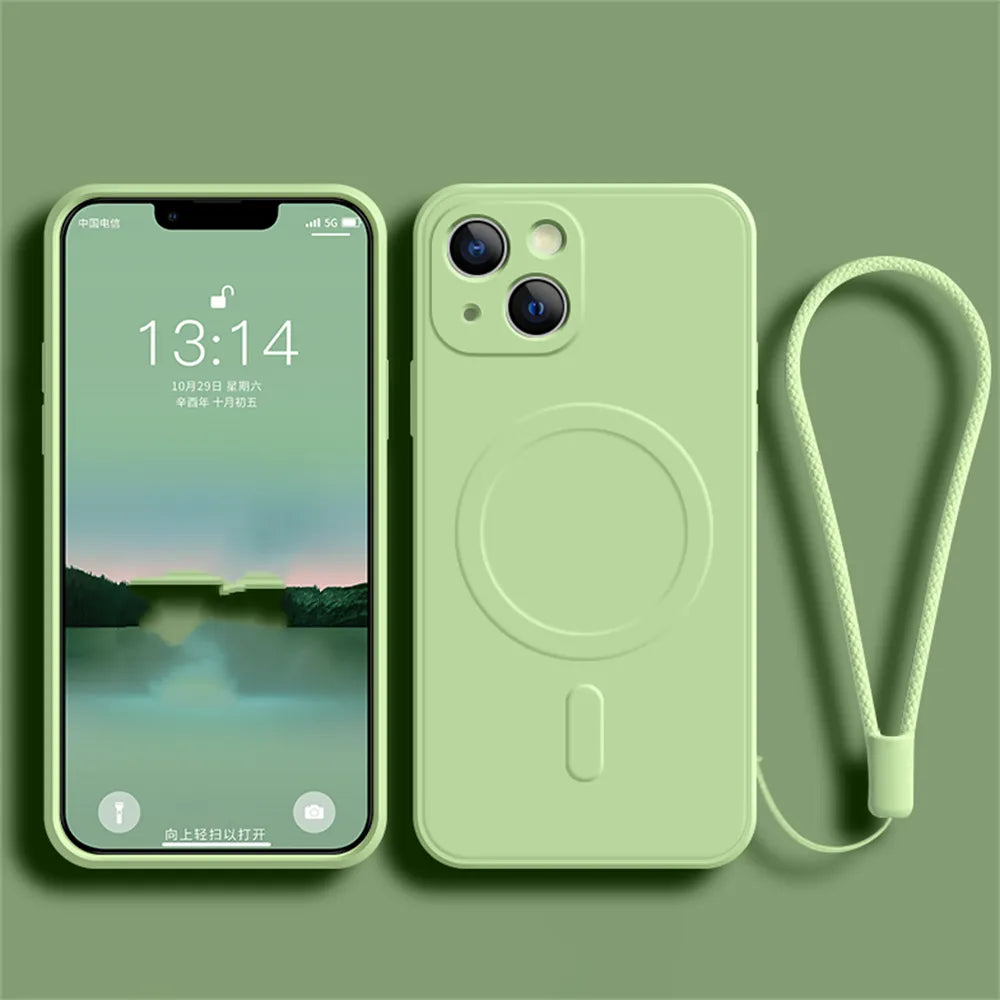 Magnetic Liquid Silicone Drop-proof Soft Shell Protector - Bellarte Enchanté Magnetic Liquid Silicone Drop-proof Soft Shell Protector