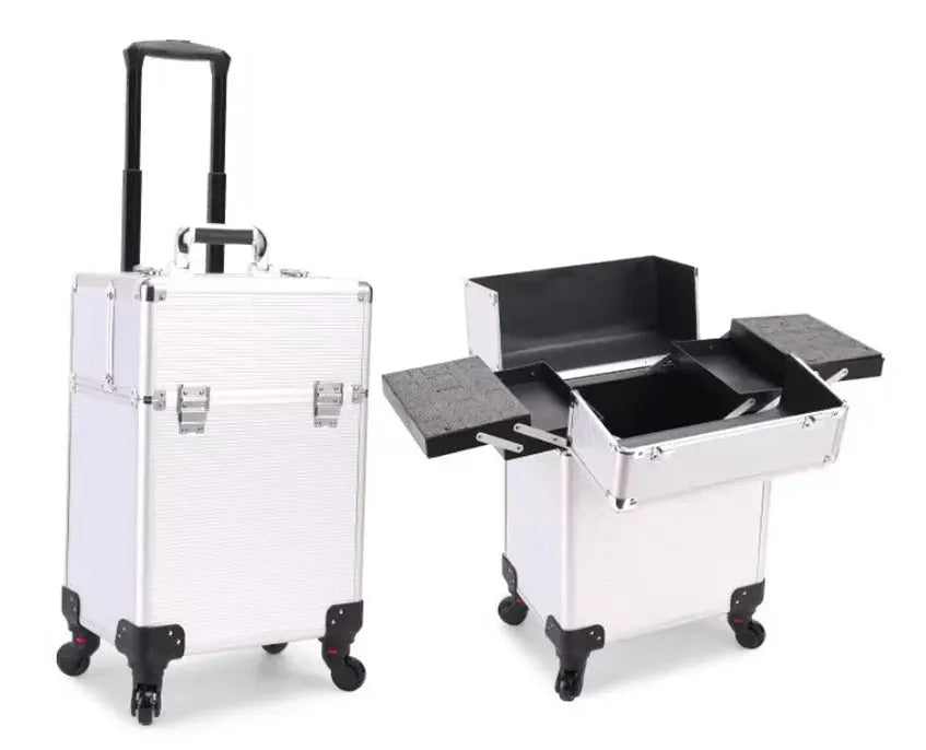 Make-up And Make-up Artist Trolley Storage Toolbox - Bellarte Enchanté Make-up And Make-up Artist Trolley Storage Toolbox