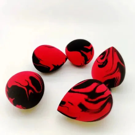 Make up Marbled Sponges Eggs - Bellarte Enchanté Make up Marbled Sponges Eggs