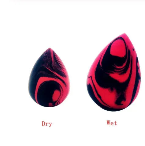 Make up Marbled Sponges Eggs - Bellarte Enchanté Make up Marbled Sponges Eggs