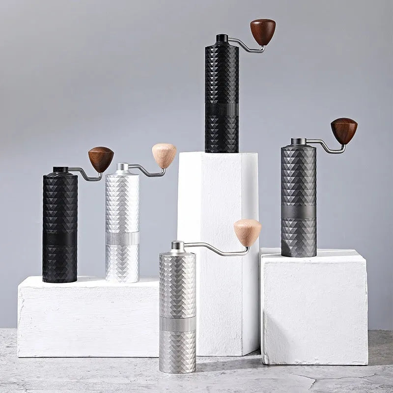 Manual Grinding Machine Diamond Coffee Bean Grinder - Bellarte Enchanté Manual Grinding Machine Diamond Coffee Bean Grinder