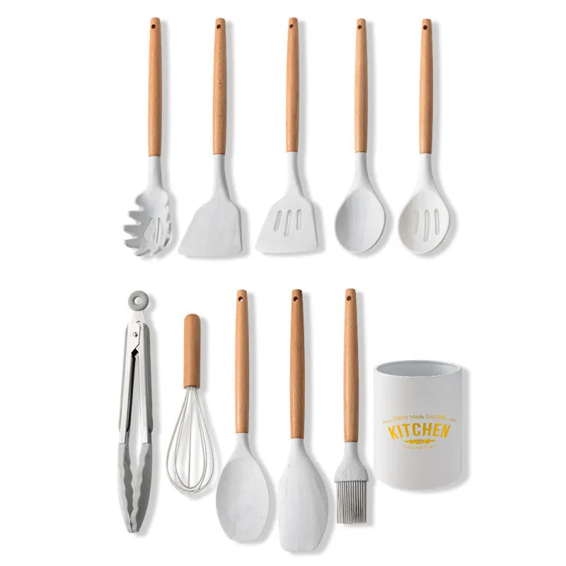 Marbled Silicone Kitchenware Set - Bellarte Enchanté Marbled Silicone Kitchenware Set