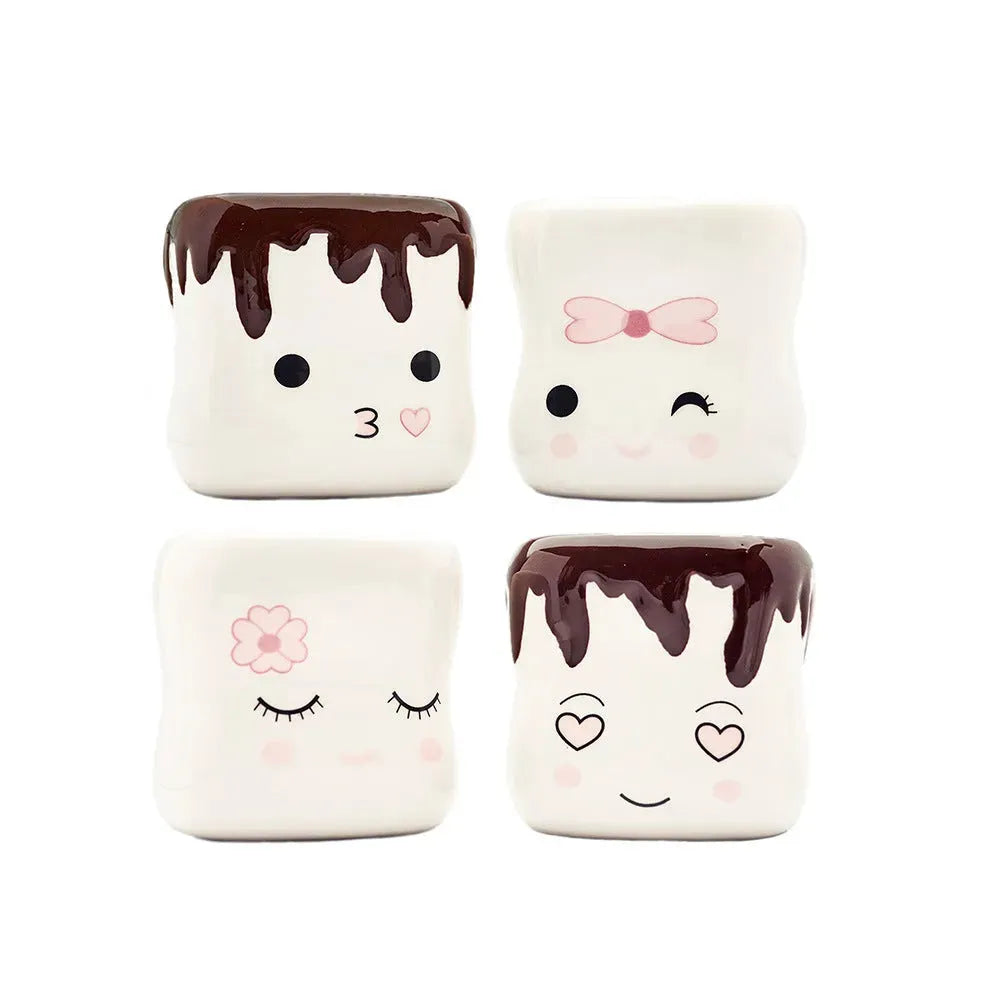 Marshmallow Ceramic Mug Expression Cup - Bellarte Enchanté Marshmallow Ceramic Mug Expression Cup