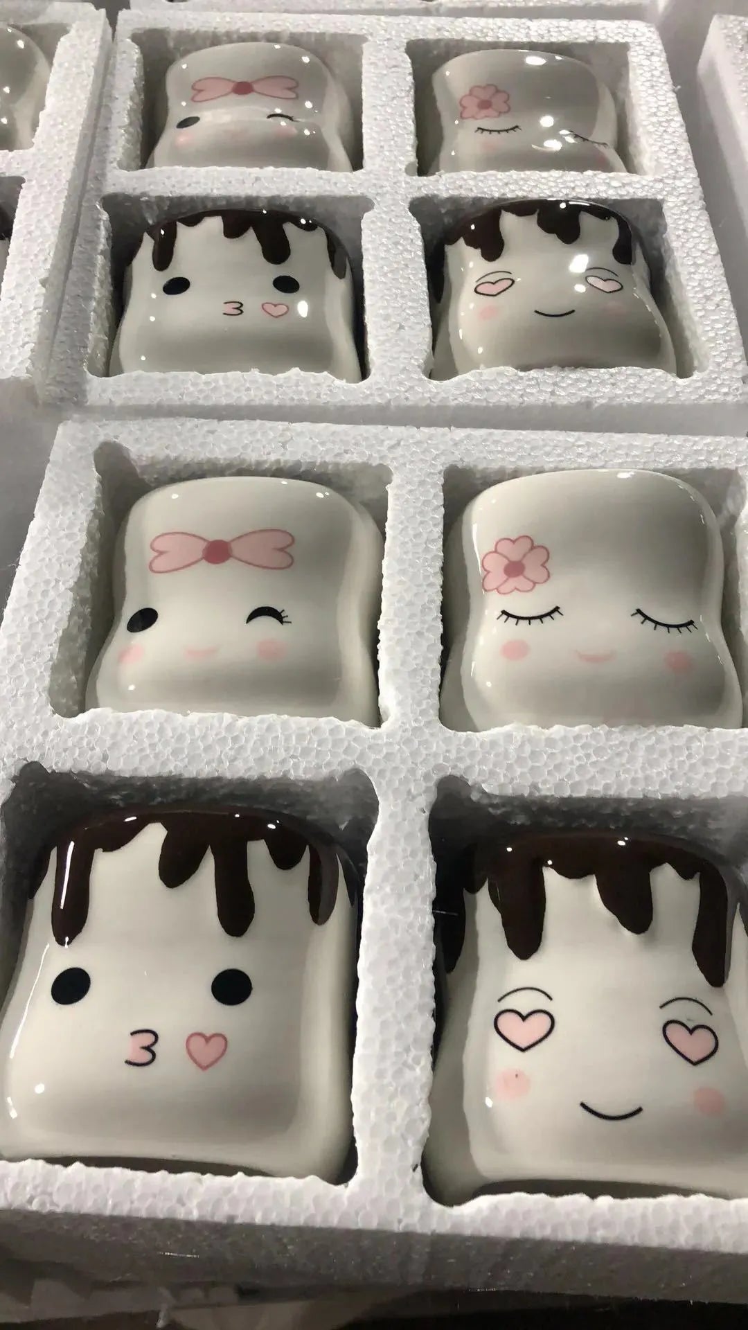Marshmallow Ceramic Mug Expression Cup - Bellarte Enchanté Marshmallow Ceramic Mug Expression Cup