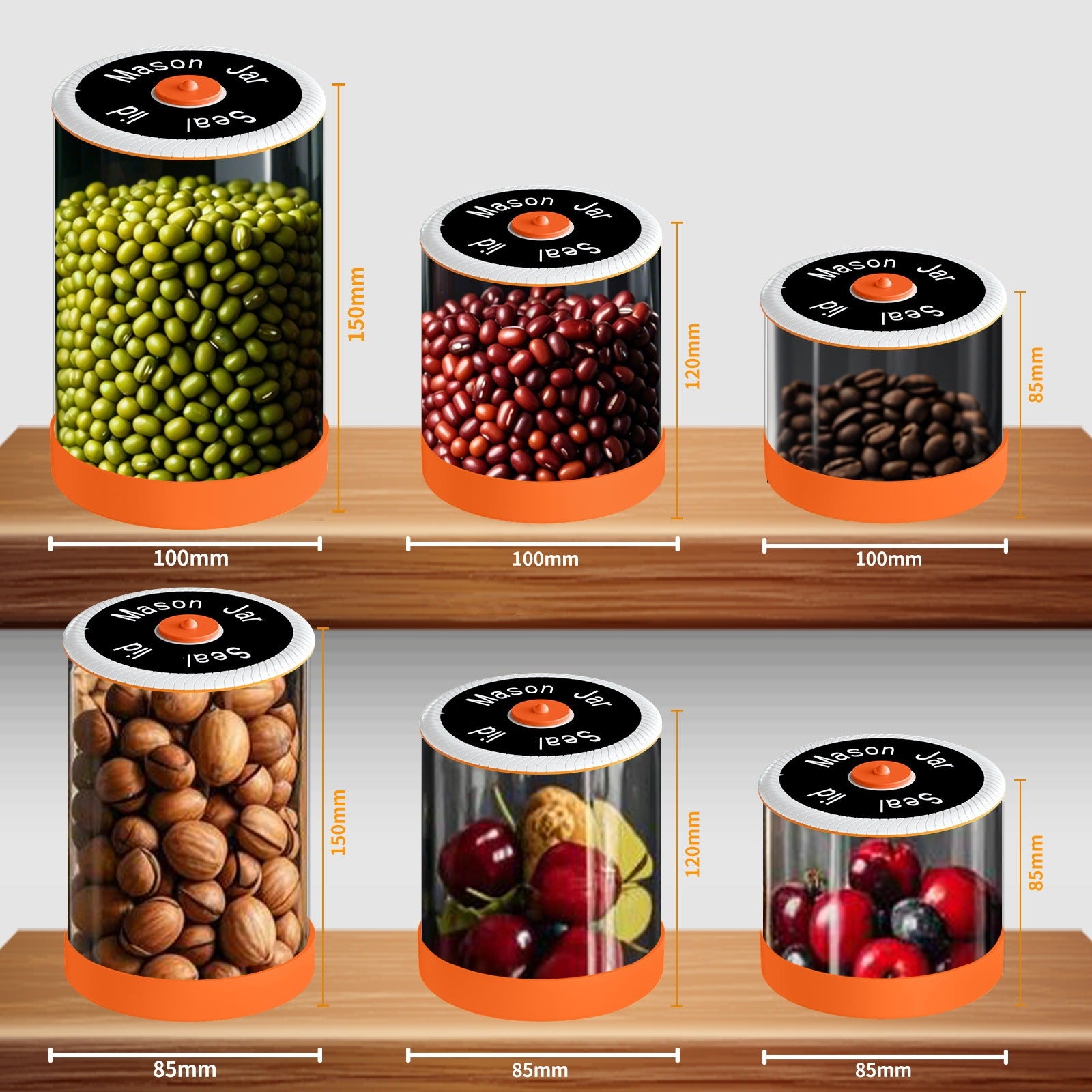Mason Jar Sealing Machine Electric Vacuum Sealing Machine Kitchen Gadgets - Bellarte Enchanté Mason Jar Sealing Machine Electric Vacuum Sealing Machine Kitchen Gadgets