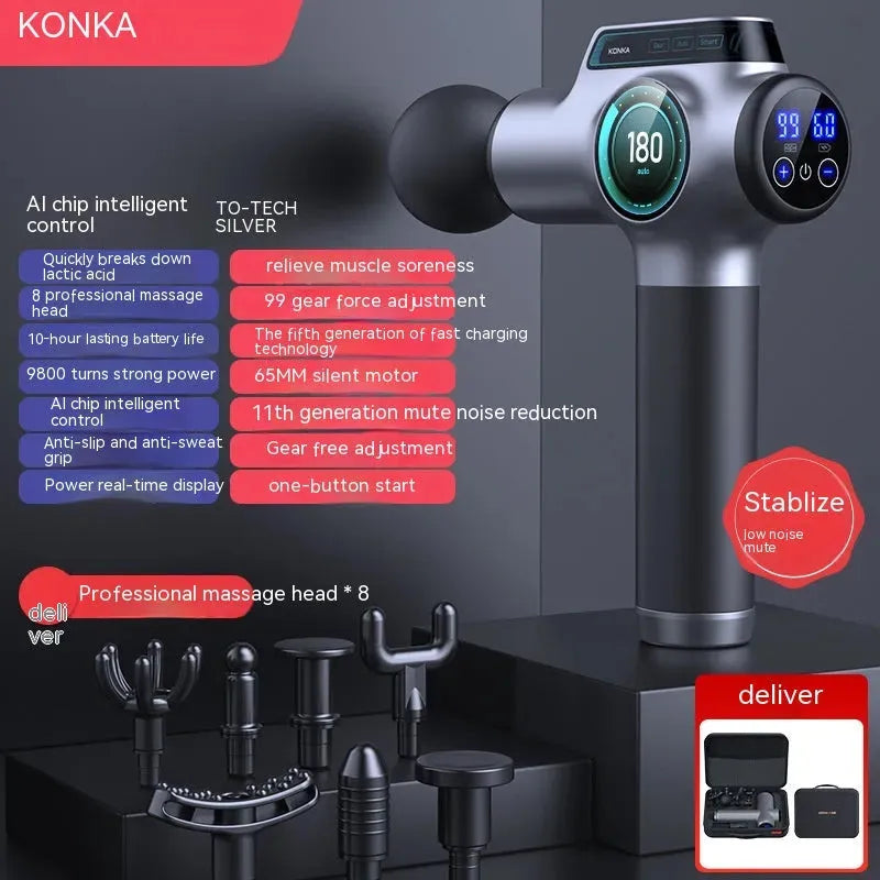 Massage Gun Muscle Relaxation Massager - Bellarte Enchanté Massage Gun Muscle Relaxation Massager