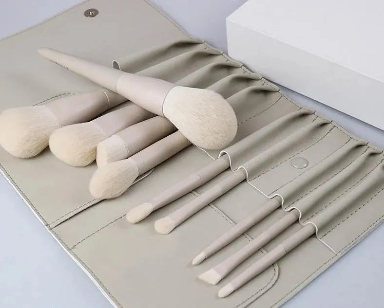 Matte Gray Makeup Artist Brush Suit - Bellarte Enchanté Matte Gray Makeup Artist Brush Suit