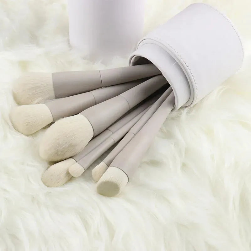Matte Gray Makeup Artist Brush Suit - Bellarte Enchanté Matte Gray Makeup Artist Brush Suit