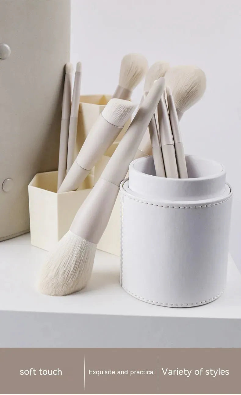 Matte Gray Makeup Artist Brush Suit - Bellarte Enchanté Matte Gray Makeup Artist Brush Suit