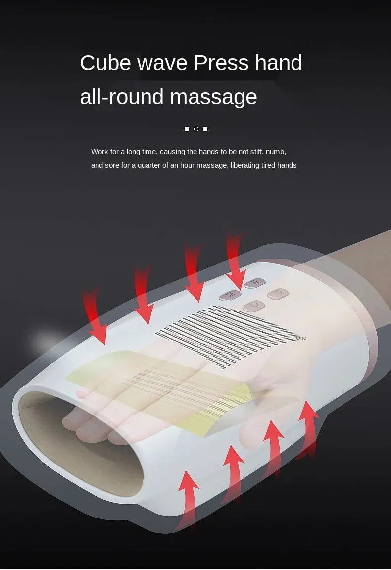 Mechanical Smart Tapping Hand Wireless Hand Massager - Bellarte Enchanté Mechanical Smart Tapping Hand Wireless Hand Massager