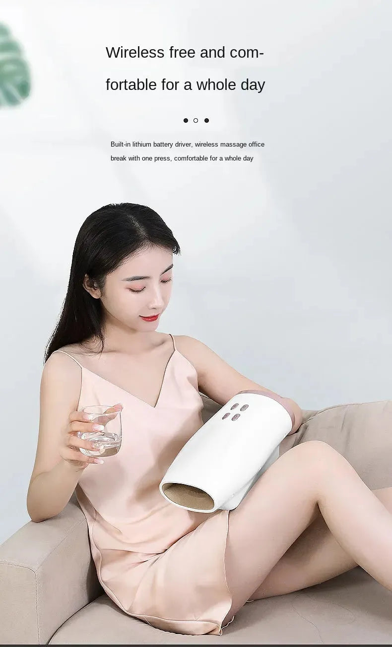 Mechanical Smart Tapping Hand Wireless Hand Massager - Bellarte Enchanté Mechanical Smart Tapping Hand Wireless Hand Massager