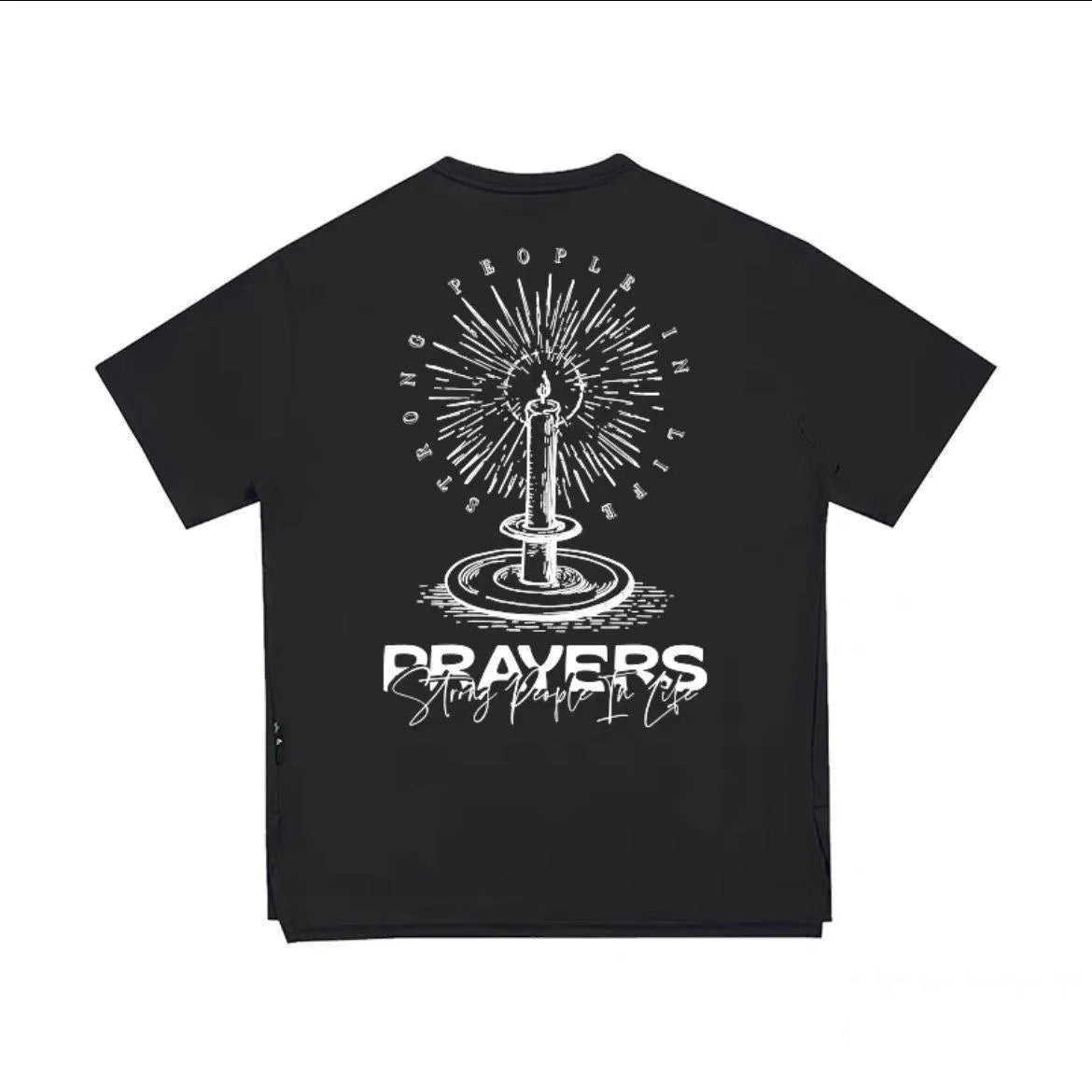 Men's American Printed Round Neck Loose Trendy - Bellarte Enchanté Men's American Printed Round Neck Loose Trendy