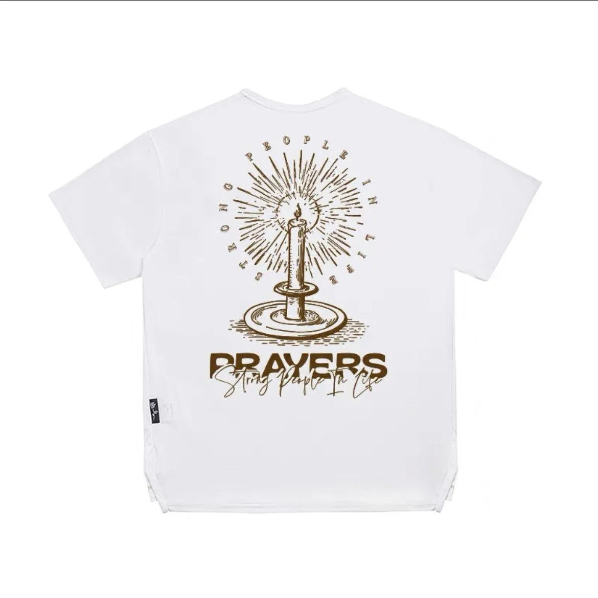 Men's American Printed Round Neck Loose Trendy - Bellarte Enchanté Men's American Printed Round Neck Loose Trendy