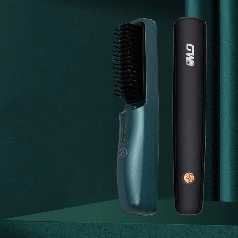 Men's Anion Styling Comb Hair Straightener - Bellarte Enchanté Men's Anion Styling Comb Hair Straightener