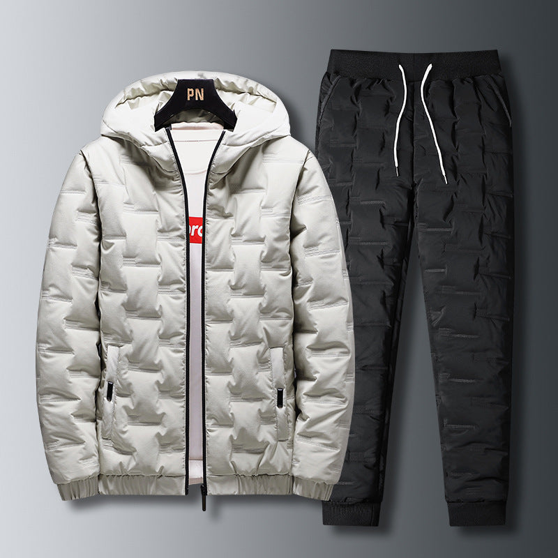 Men's Autumn And Winter Suits New Down Padded Jackets - Bellarte Enchanté Men's Autumn And Winter Suits New Down Padded Jackets