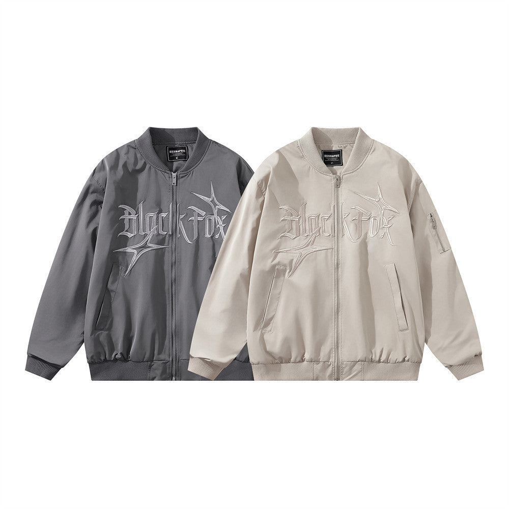 Men's Baseball Uniforms Street Fashion Pleated Sleeves - Bellarte Enchanté Men's Baseball Uniforms Street Fashion Pleated Sleeves