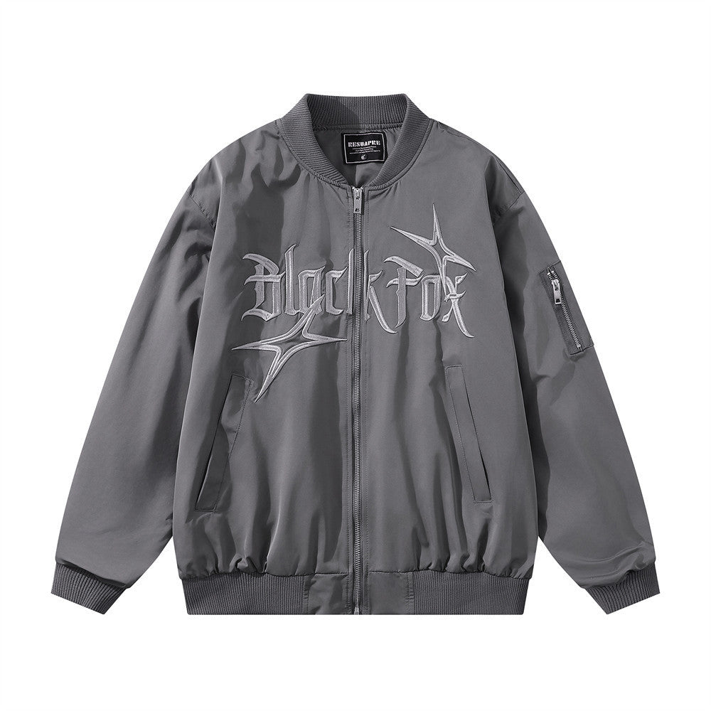 Men's Baseball Uniforms Street Fashion Pleated Sleeves - Bellarte Enchanté Men's Baseball Uniforms Street Fashion Pleated Sleeves