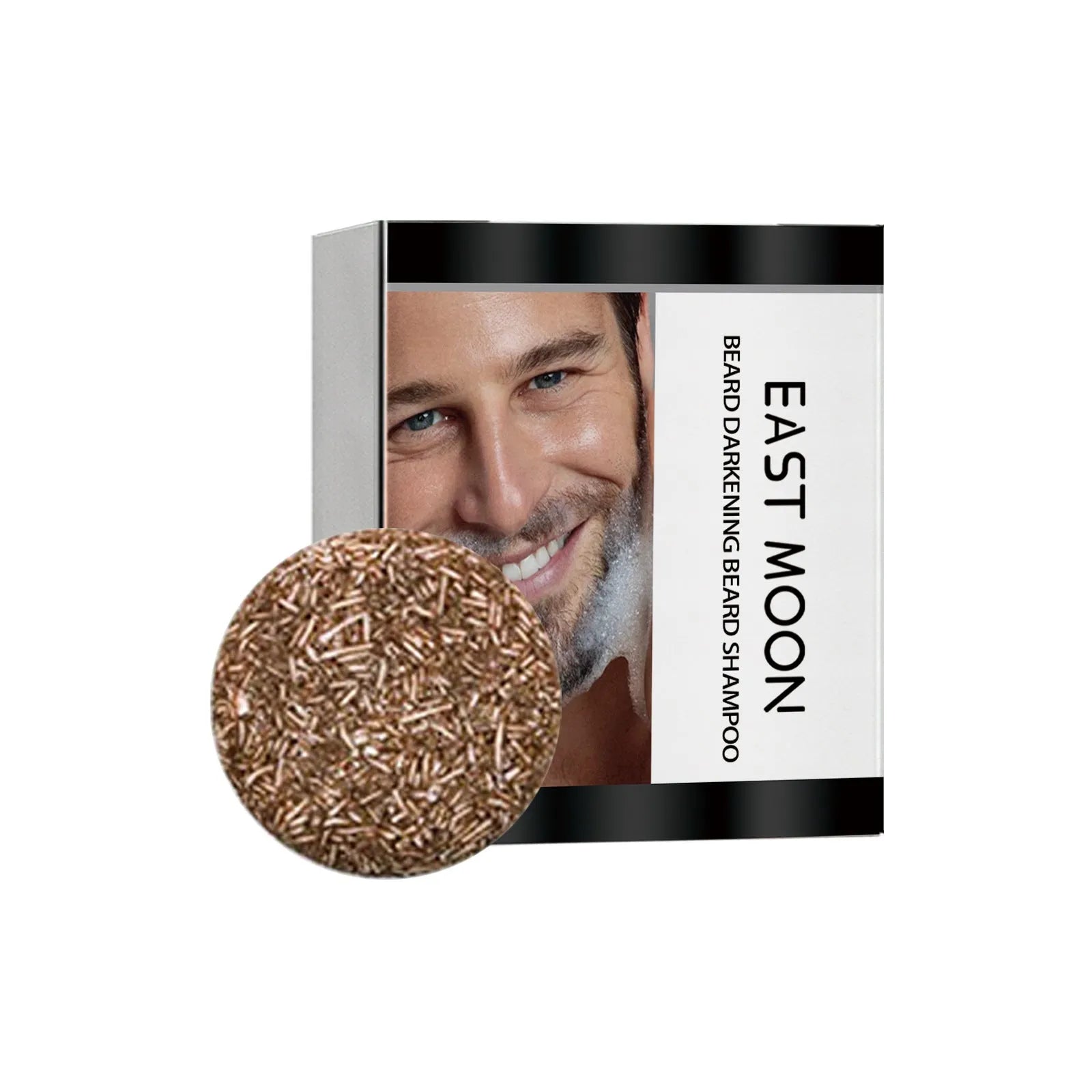 Men's Beard Black Thick Mild Care Soap - Bellarte Enchanté Men's Beard Black Thick Mild Care Soap