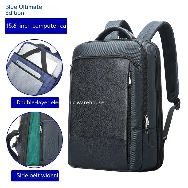 Men's Business Multifunction Usb Backpack - Bellarte Enchanté Men's Business Multifunction Usb Backpack