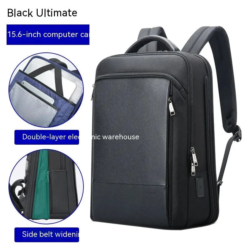 Men's Business Multifunction Usb Backpack - Bellarte Enchanté Men's Business Multifunction Usb Backpack