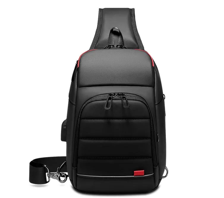 Men's Chest Bag Outdoor Leisure Shoulder Bag - Bellarte Enchanté Men's Chest Bag Outdoor Leisure Shoulder Bag