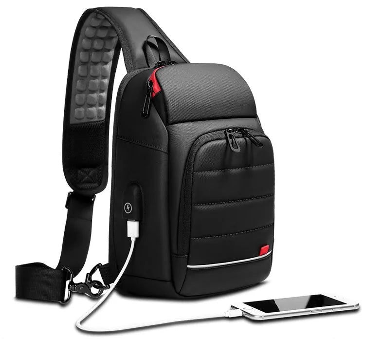 Men's Chest Bag Outdoor Leisure Shoulder Bag - Bellarte Enchanté Men's Chest Bag Outdoor Leisure Shoulder Bag