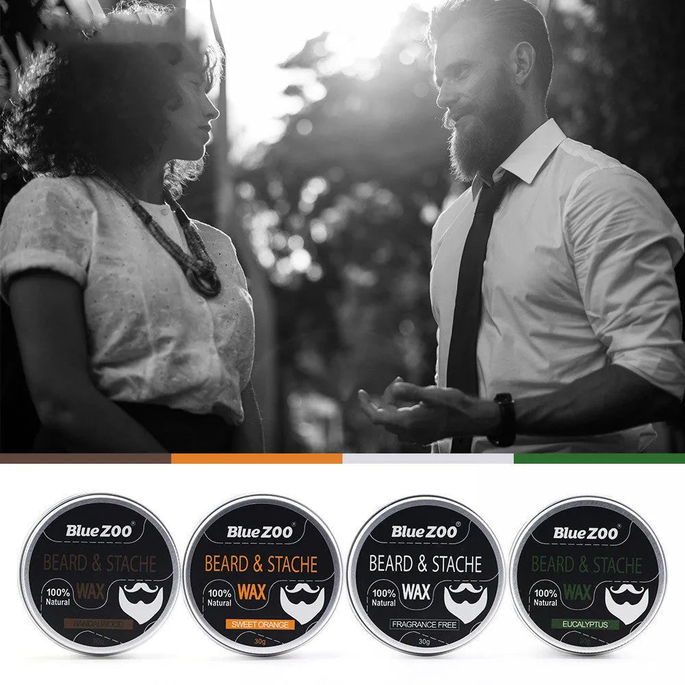 Men's Facial Beard Wax Beard Care Cream - Bellarte Enchanté Men's Facial Beard Wax Beard Care Cream