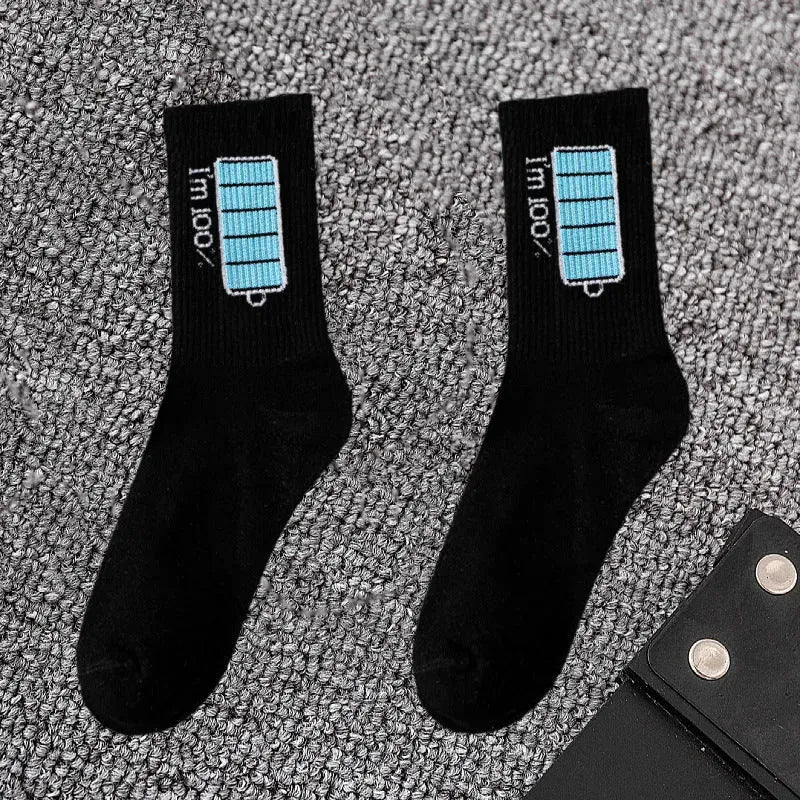 Men's Fashion Cotton Spring Socks - Bellarte Enchanté Men's Fashion Cotton Spring Socks