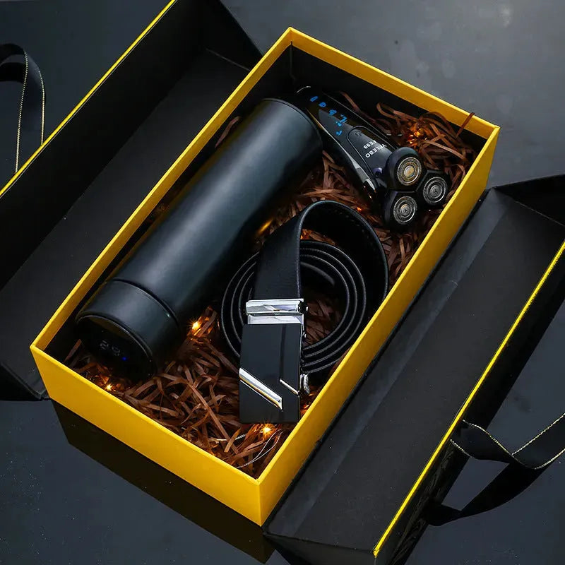 Men's High-end Business Gift Vacuum Cup Package Shaver - Bellarte Enchanté Men's High-end Business Gift Vacuum Cup Package Shaver