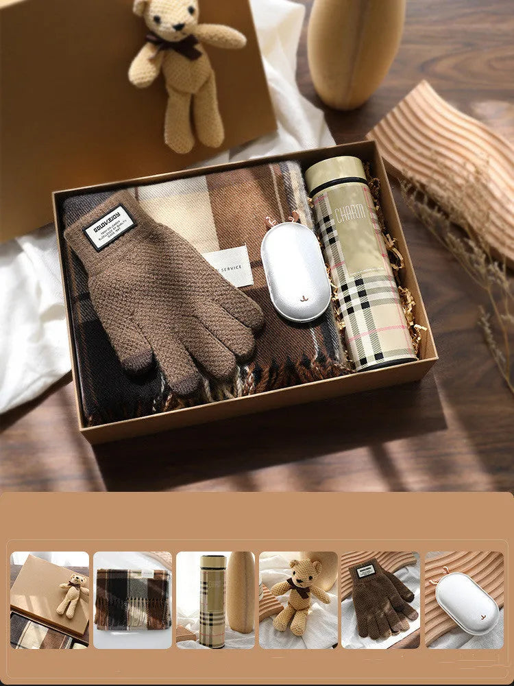 Men's Practical Scarf Gift Box Set - Bellarte Enchanté Men's Practical Scarf Gift Box Set