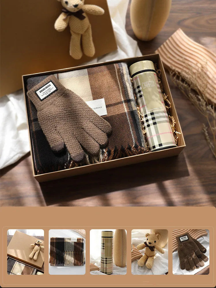 Men's Practical Scarf Gift Box Set - Bellarte Enchanté Men's Practical Scarf Gift Box Set