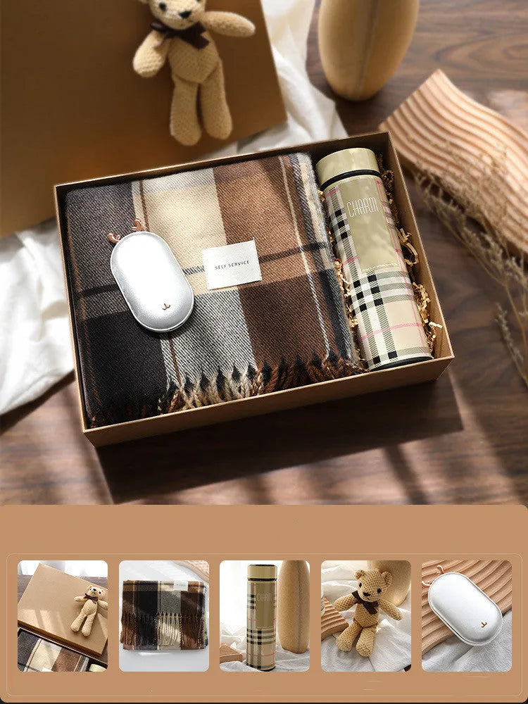 Men's Practical Scarf Gift Box Set - Bellarte Enchanté Men's Practical Scarf Gift Box Set