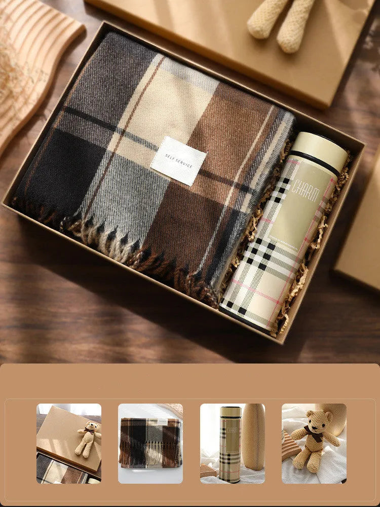 Men's Practical Scarf Gift Box Set - Bellarte Enchanté Men's Practical Scarf Gift Box Set