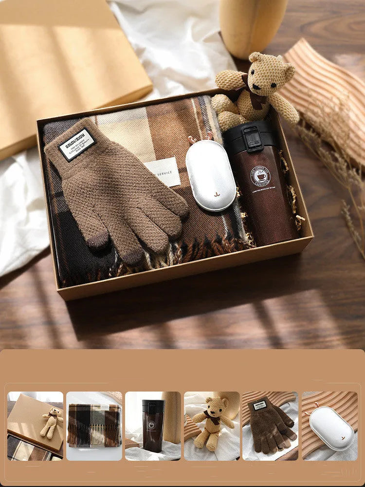 Men's Practical Scarf Gift Box Set - Bellarte Enchanté Men's Practical Scarf Gift Box Set