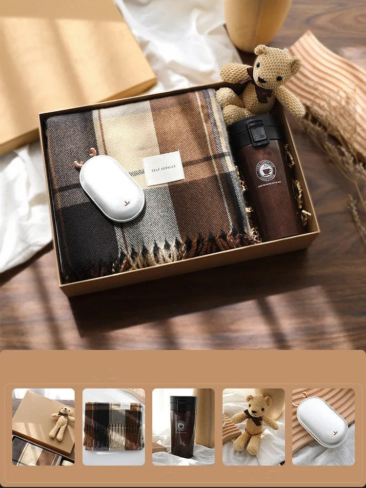 Men's Practical Scarf Gift Box Set - Bellarte Enchanté Men's Practical Scarf Gift Box Set