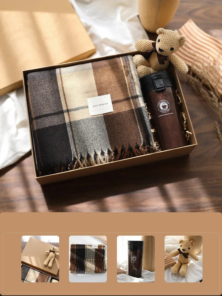 Men's Practical Scarf Gift Box Set - Bellarte Enchanté Men's Practical Scarf Gift Box Set