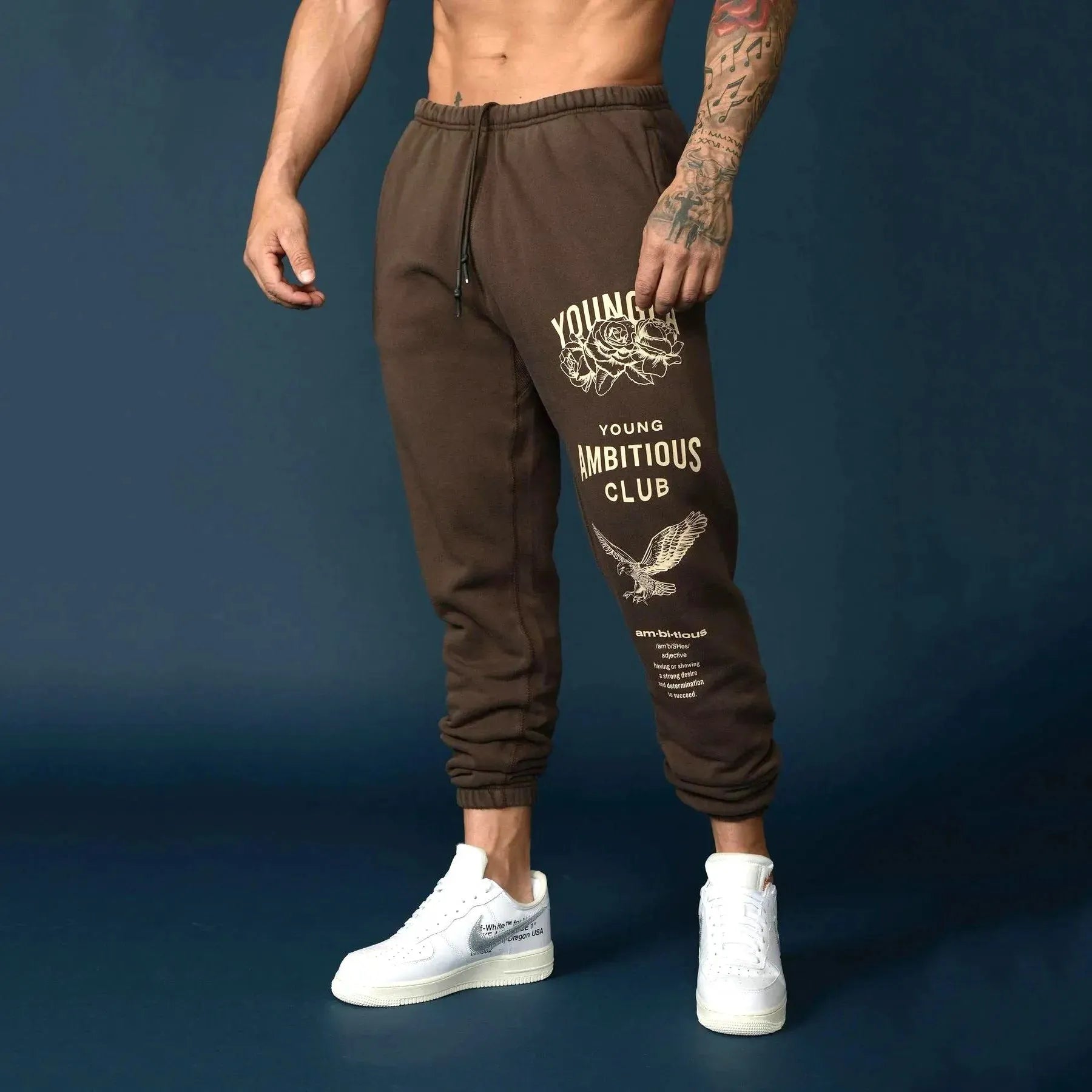Men's Thicken Ankle-tied Sports Pants - Bellarte Enchanté Men's Thicken Ankle-tied Sports Pants