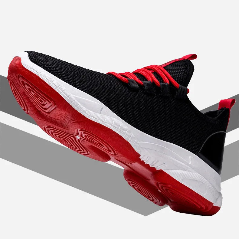 Men Sneakers Black White Sports Shoes - Bellarte Enchanté Men Sneakers Black White Sports Shoes