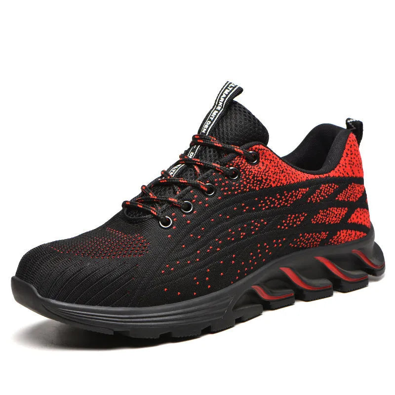 Men Sneakers Indestructible Steel Toe Work Shoes Comfortable Puncture Proof Shoes - Bellarte Enchanté Men Sneakers Indestructible Steel Toe Work Shoes Comfortable Puncture Proof Shoes