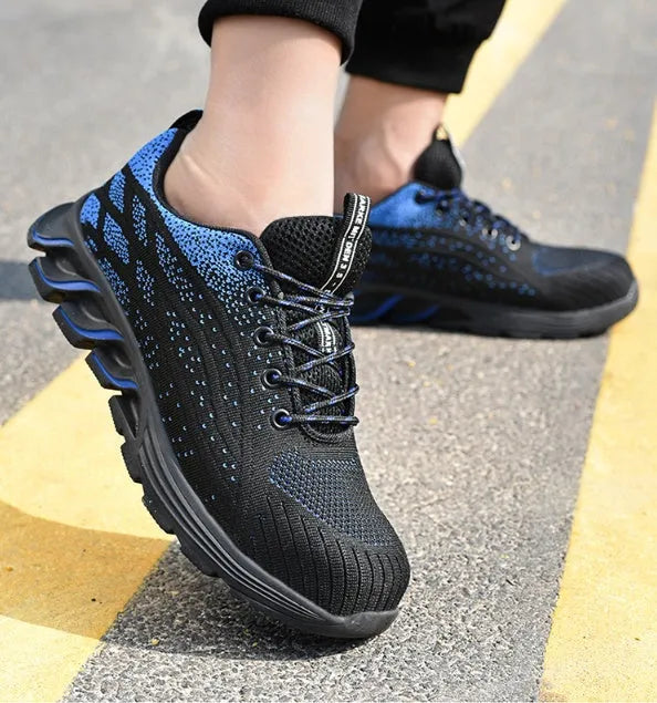 Men Sneakers Indestructible Steel Toe Work Shoes Comfortable Puncture Proof Shoes - Bellarte Enchanté Men Sneakers Indestructible Steel Toe Work Shoes Comfortable Puncture Proof Shoes